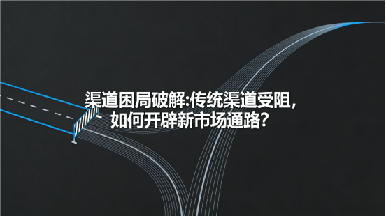渠道困局破解：传统渠道受阻，如何开辟新市场通路？