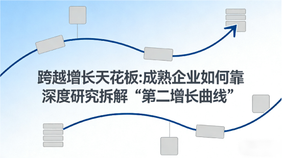 跨越增长天花板：成熟企业如何靠深度研究拆解“第二增长曲线”